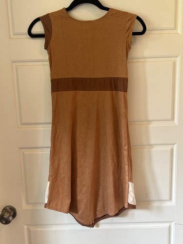 Little Adventures Pocahontas Style Girls Dress/Halloween Costume-size 5-7 Yrs - Picture 3 of 7