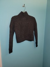 Free People Bradley Sweater Light Gray Heather Size XS