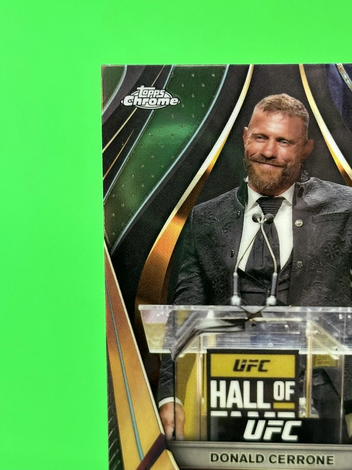 💥💥2024 Topps Chrome UFC Hall of Fame #EMB-5 Donald Cerrone!💥💥 - Image 4 of 4