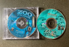Zoo Tycoon - 2008 Microsoft Game Studios CD Blue FANG - 2 Discs