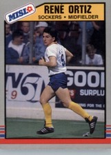 1989-90 Pacific MISL MSL NASL NPSL -  Sand Diego Sockers - #11  Rene Ortiz