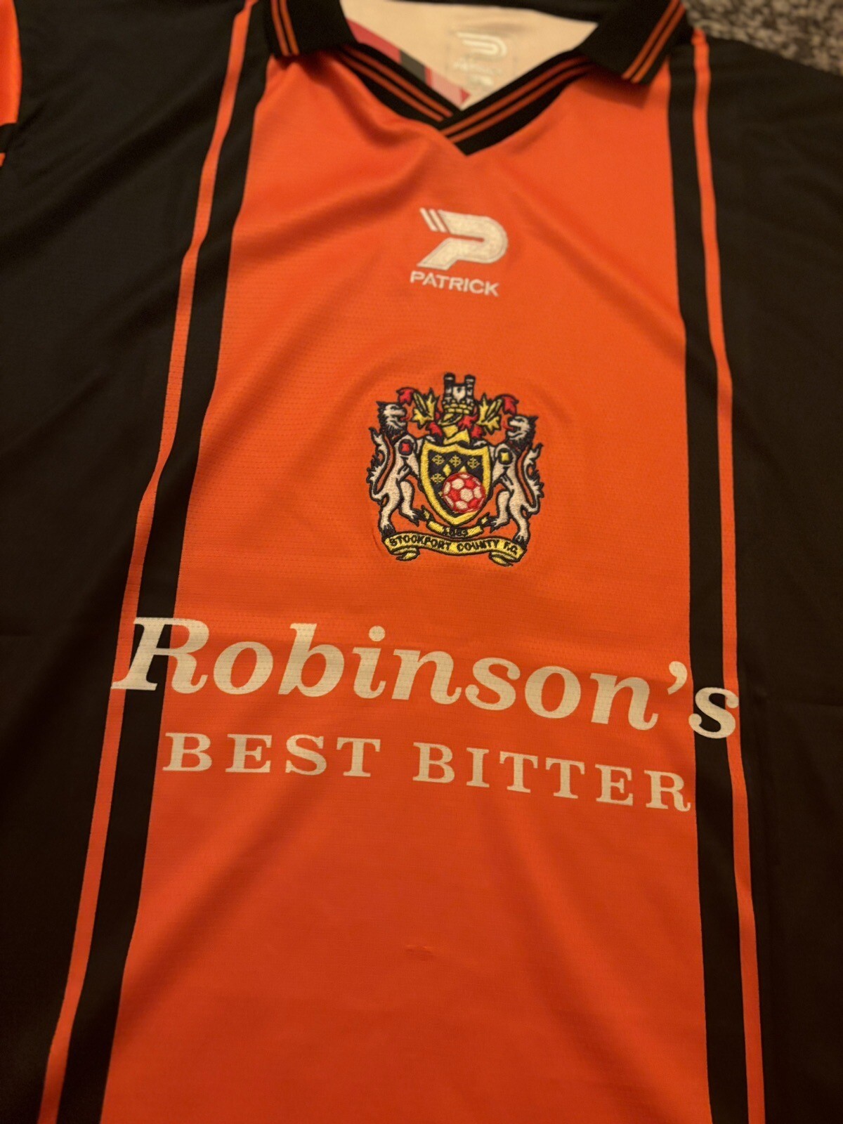 Stockport county Retro Patrick Football Shirt eBay