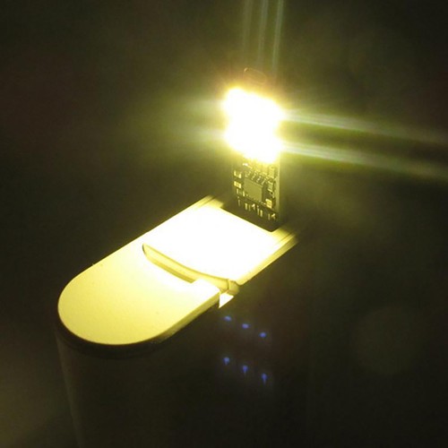 5Pcs 6-LED USB Portable Keychain Lamp With Touch Dimming 1W 3200K Warm Light - Afbeelding 8 van 8