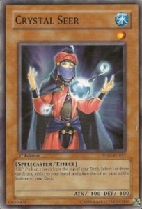 Crystal Seer - SDSC-EN017 - Common - 1st Edition x3 - Near Mint