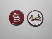 NEW St. Louis Cardinals Golf Ball Marker 2 Sided