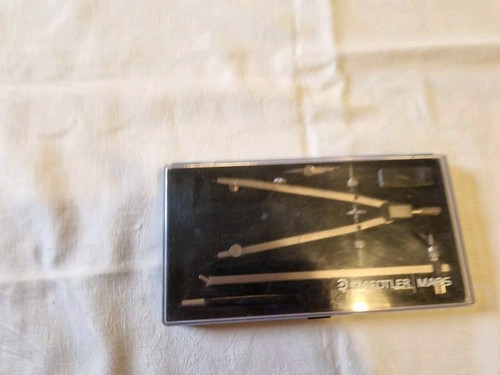 Vintage Staedtler Mars Superbow technical drawing compass set - Missing Parts - Picture 3 of 5