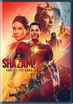 Shazam!: Fury of the Gods (DVD, 2023) Rdbx Disc Only 4046