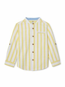 baby yellow button down shirt