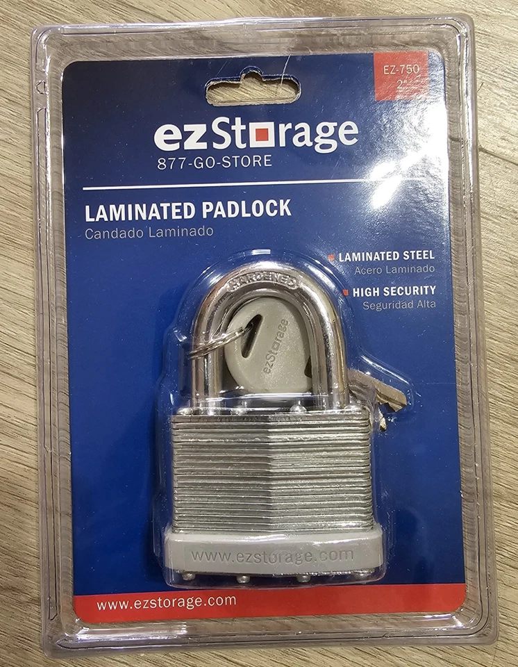 10 Pack 2" Laminated Padlock High Security Laminated Steel Anti Pick 5 Pin - Image 2 of 4