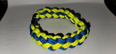 Handmade with Love-paracord bracelet with a genuine flaw