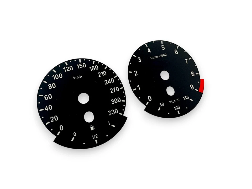 For BMW M3 E90 E92 Tachoscheibe Speedometer Cluster Dial Gauge Tacho km/h kmh - Bild 2 von 4