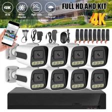 Camaras De Seguridad Para Casa Oficina Home Security Camera System 8 Cameras US 