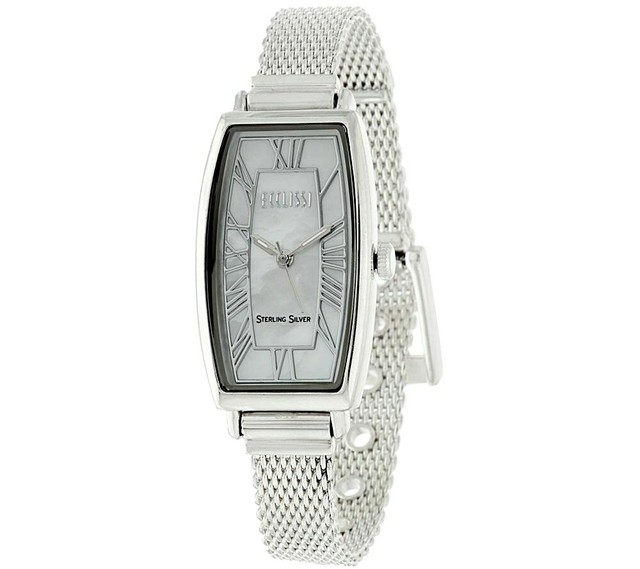 movado watch silver and gold