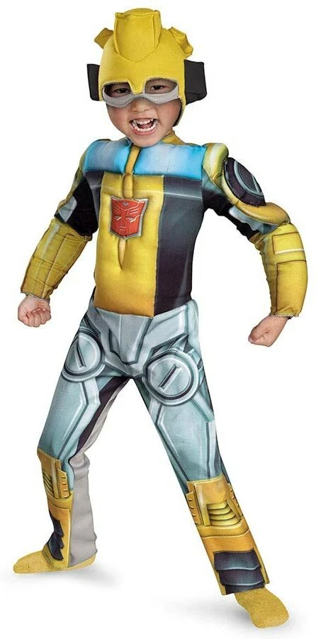 Disfraz de bot de rescate abejorro para niño pequeño Foto 2 de 4