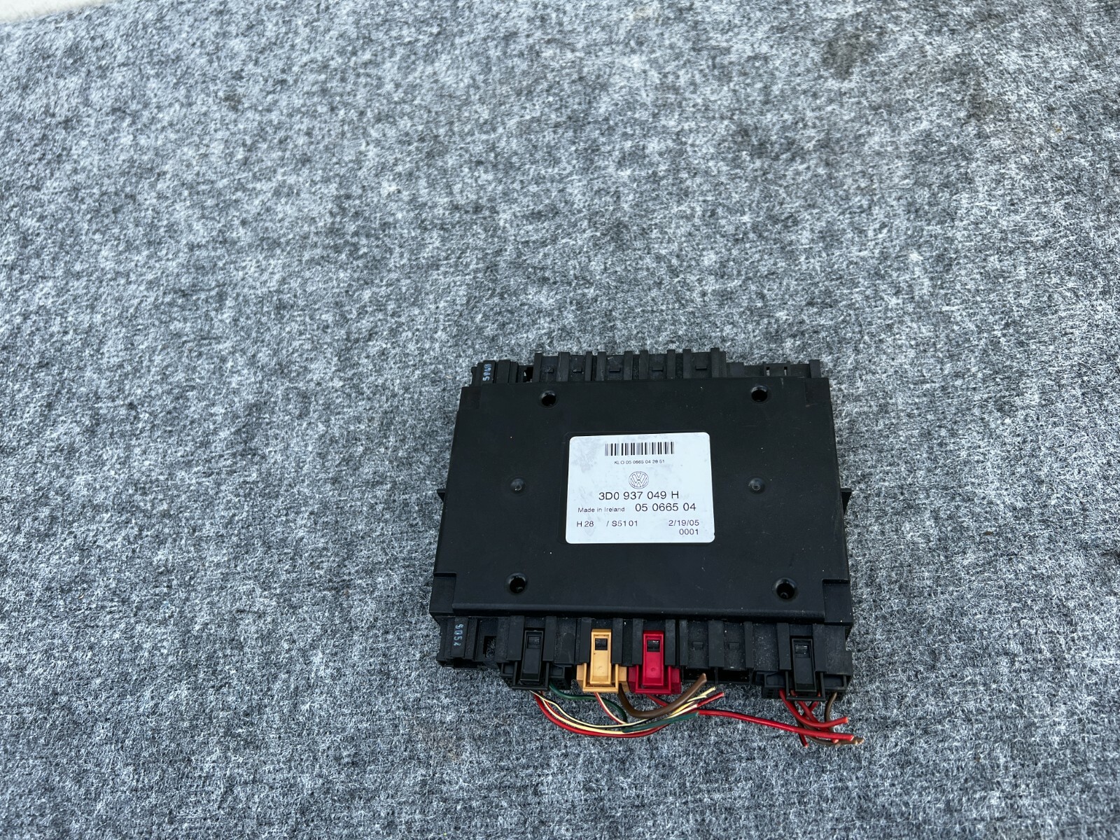 BODY CONTROL MODULE 3d0937049 BENTLEY FLYING SPUR GT GTC (2004-2012) OEM