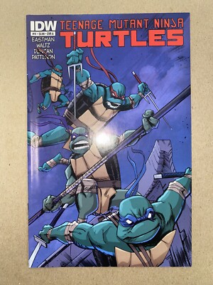 Teenage Mutant Ninja Turtles #11 (IDW 2012) 1st Full Angel Bridge. VF/VF+