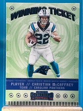 2020 Panini Contenders - Winning Ticket #WT7 Christian McCaffrey