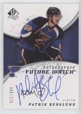 2008-09 SP Authentic Auto Future Watch 911/999 Patrik Berglund #239 Auto 1k9
