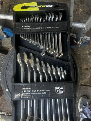 Schraubenschlüssel-Set von Größe 6 - 32mm