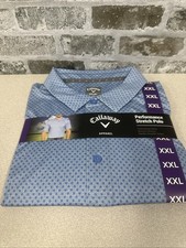 Callaway Apparel Performance Stretch Men's Polo, Regatta, Size XXL CGKSF0M2
