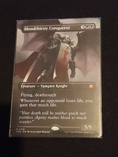 Mtg Bloodthirsty Conqueror (Alt Art)