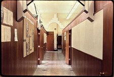 Vintage 35mm Color Slide Hallway Interior Architecture School Office Building
