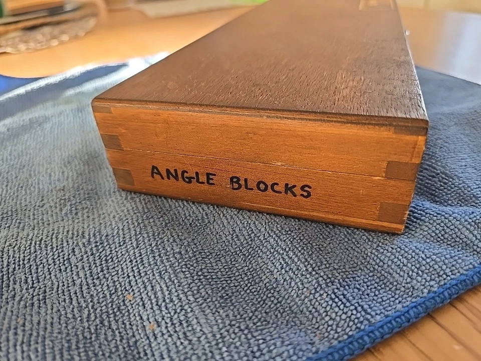 Ultra Precision 12pc Angle Block Set, 1/4°-30° Blocks Vintage Machinist Lot - Image 3 of 3