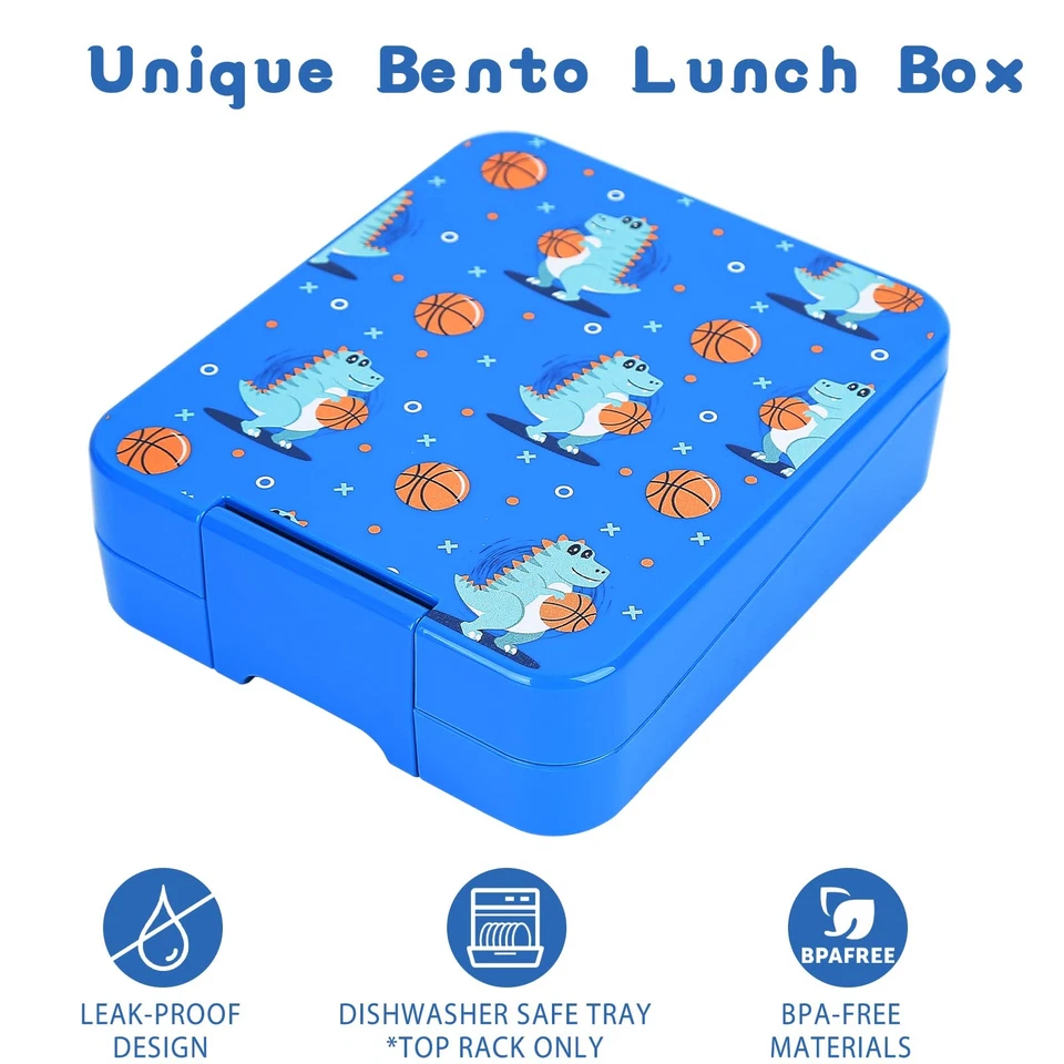Bento Lunch Box Set for Kids with 10oz Soup Thermo, Leak-Proof Lunch Containe... - Image 3 of 4