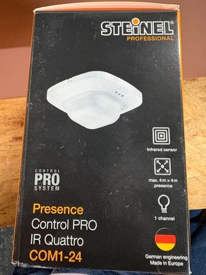 STEINEL PRESENCE CONTROL PRO IR QUATTRO COM1-24
