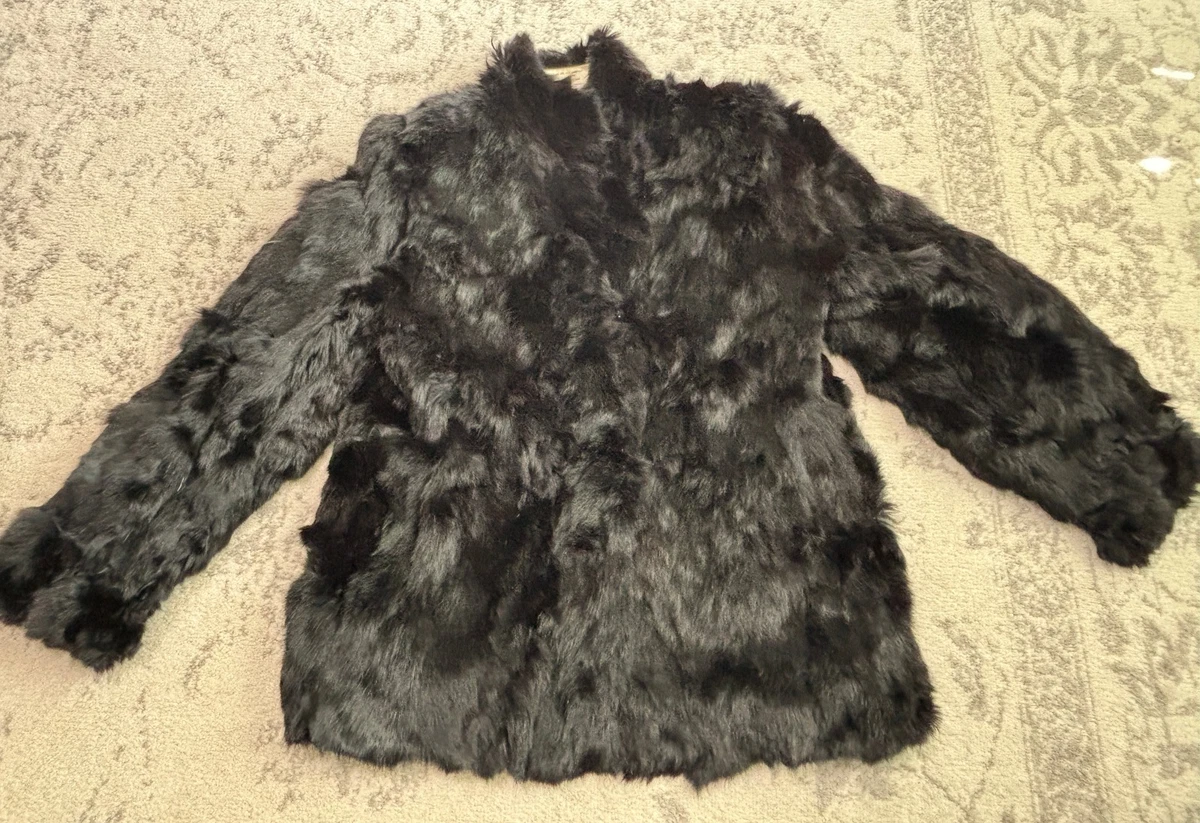 Solid Regular Size M Fur Outer Shell Coats, Jackets & Vests for
