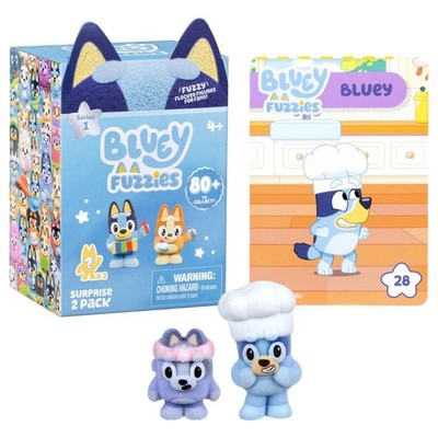 Bluey Fuzzies Überraschungsfigur 2er-Pack