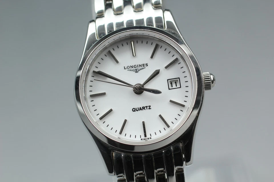 Orologio svizzero al quarzo da donna Longines L2.628.4.786 quadrante bianco q... - Immagine 3 di 4