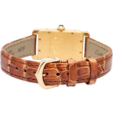 Cartier Tank Americaine W2601556 2016 Card Aftermarket Diamond Bezel Quartz 19mm 5