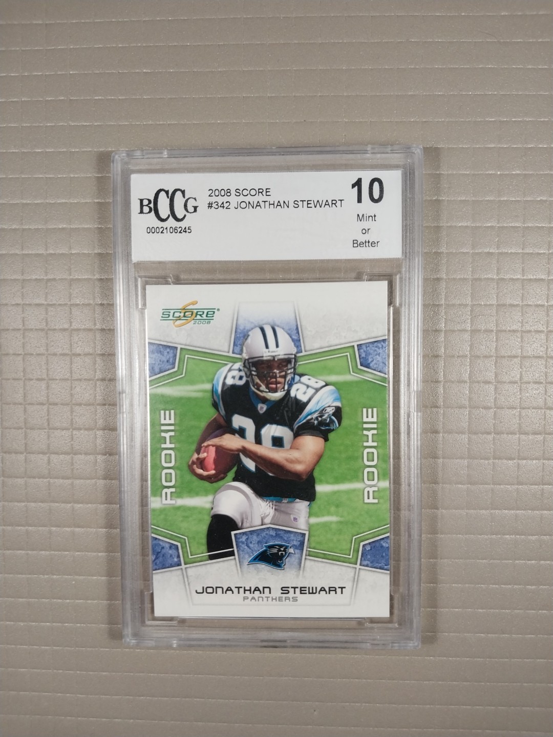 Jonathan Stewart Score #342 Base