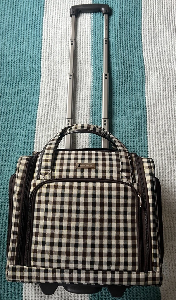 "Rodillo debajo del asiento London Fog 16"" - Gran bolsa de fin de semana" Foto 2 de 4