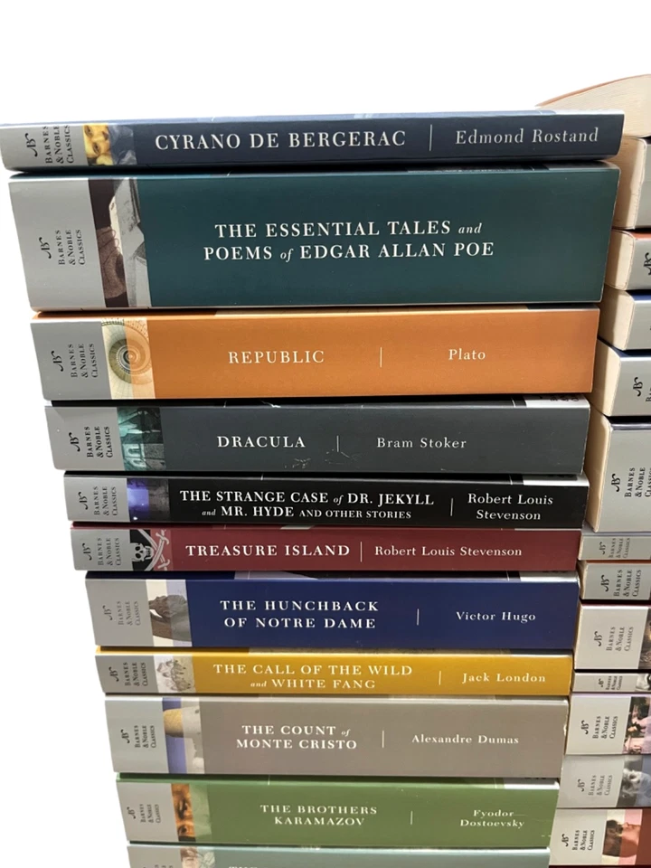 Lot of 45 Barnes & Noble Classics Paperback PB Books Fantastic Condition! Foto 2 de 4