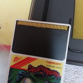 Splatter House PC Engine HuCARD Japan Region