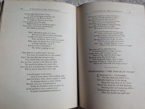 WAR SONGS AND POEMS OF THE SOUTHERN CONFEDERACY H.M. WHARTON 1904 CIVIL WAR WOW! - Picture 14 of 17