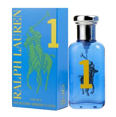 Polo Bog Pony # 1 BLUE by Ralph Lauren 1.7 oz / 50 ml EDT Men