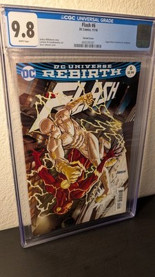 THE FLASH #6 | Variant Cover 1ST APP GODSPEED CGC 9.8 | DAVE JOHNSON COVER
