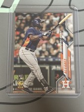 2020 Topps Update Series - Rookie Debut Yordan Alvarez #U-300 Swinging (RC)