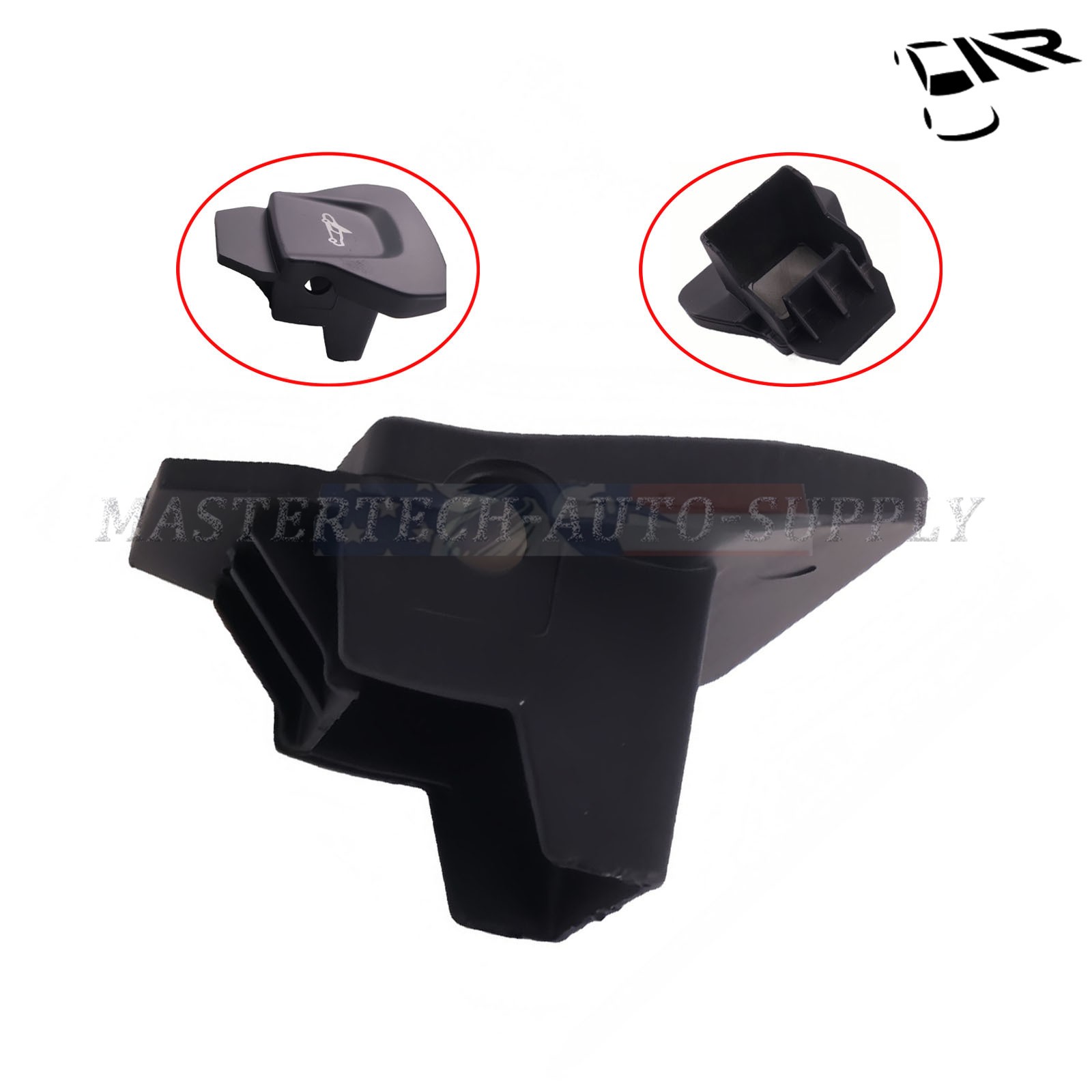 New 13M0434CP Black Right Side Door Control Switch Button for McLaren 570S 600LT