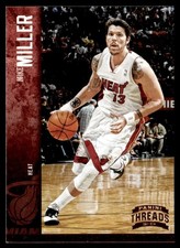 2012-13 Panini Threads Mike Miller Miami Heat #81