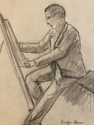 Beautiful Drawing Pencil Workshop Paper Painter Art Jean Dreyfus Stern 1930 Arts