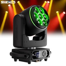 Updated 7x40W LED RGBW/RGBL/RGBLAC Beam Moving Head Light Wash Zoom Light DJ Bar