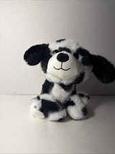Walmart Dalmatian Plush Puppy Love Dog 7" Red Heart On Paw Sitting Stuffed