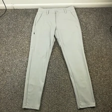 Bylt Everyday Pants 2.0 Mens 31 Gray Performance Stretch 31x30 Slim Fit