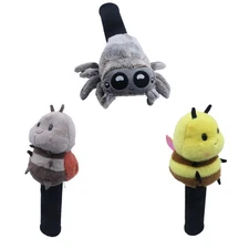 Ladybirds Bee Spider Animal Soft Plush Golf Head Cover Fit Rescue Hybrid Club