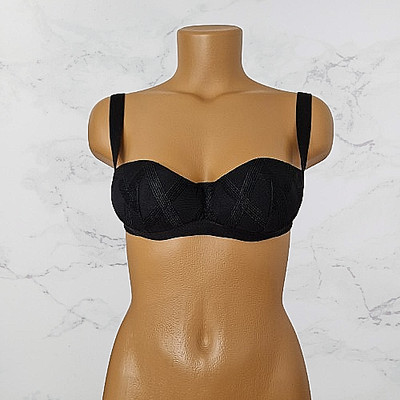 La Perla Studio exklusiver Bügel BH 80 B schwarz aus Sylter Boutique Neu