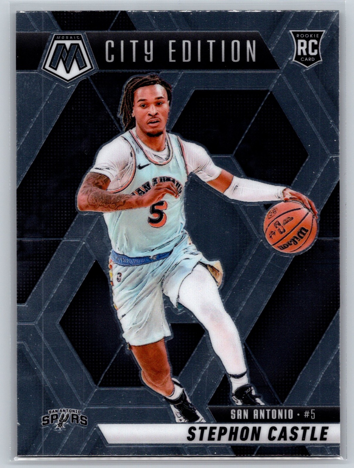 2024-25 Panini Mosaic #290 Stephon Castle